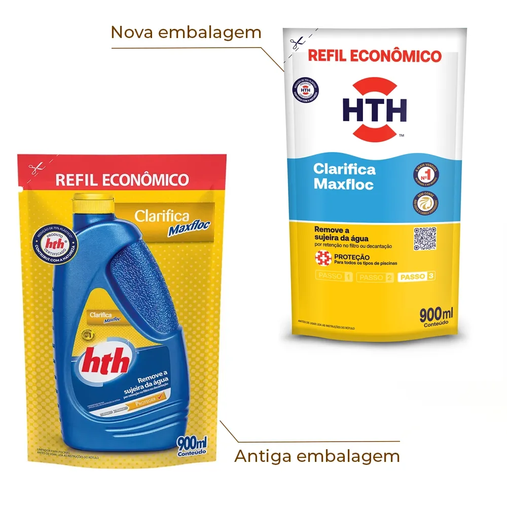 Refil HTH Clarificante e Floculante Maxfloc